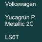 Preview: Volkswagen, Yucagrün P. Metallic 2C, LS6T.